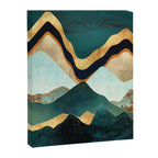 Velvet Copper Mountains Canvas Print Gallery Image 8