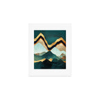 Velvet Copper Mountains Art Print Gallery Image 1