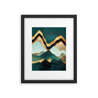 Velvet Copper Mountains Framed Art Print Gallery Image 6