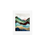 Velvet Mountains Art Print Gallery Image 1
