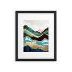 Velvet Mountains Framed Art Print Gallery Image 6