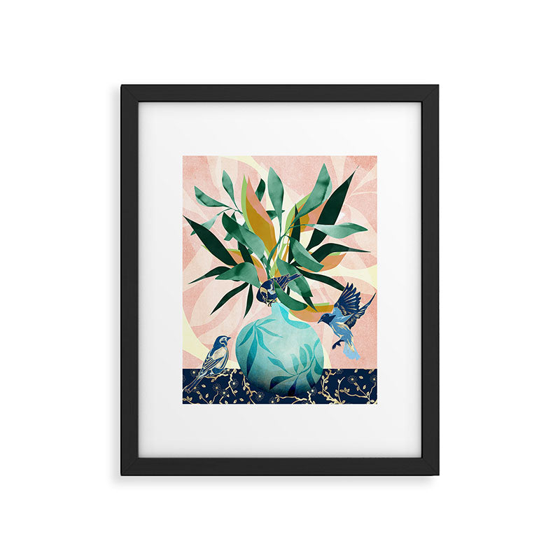 Vintage Vase Abstract Framed Art Print Gallery Image 6