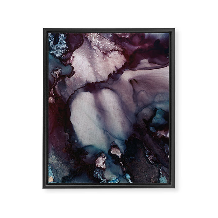Vivid Abstract Framed Canvas Print Gallery Image 1