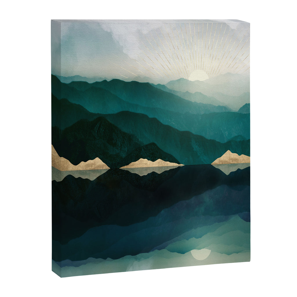 Waters Edge Reflection Canvas Print Gallery Image 3