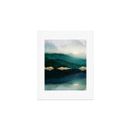 Waters Edge Reflection Art Print Gallery Image 1