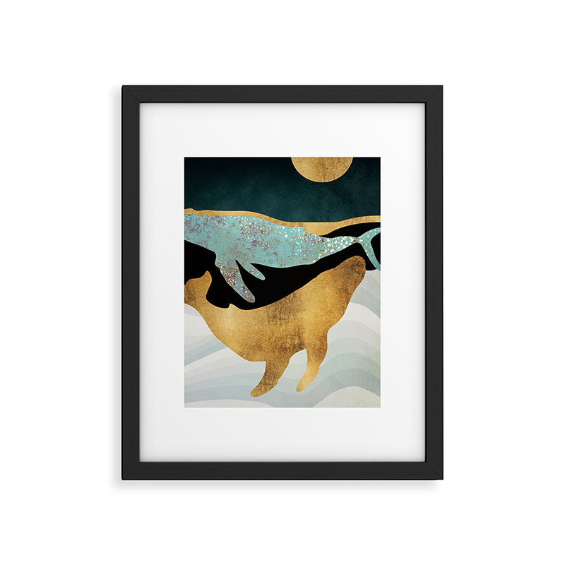 Whale Song Framed Art Print Gallery Image 4