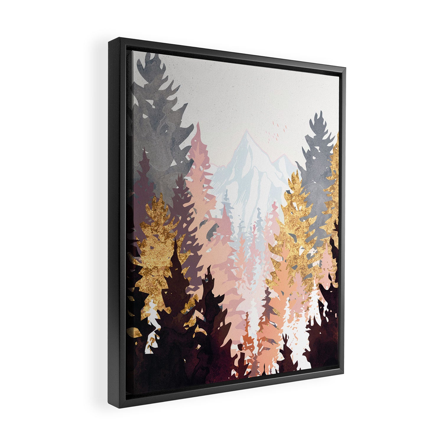 Wine Forest Framed Canvas Print Gallery Image 2