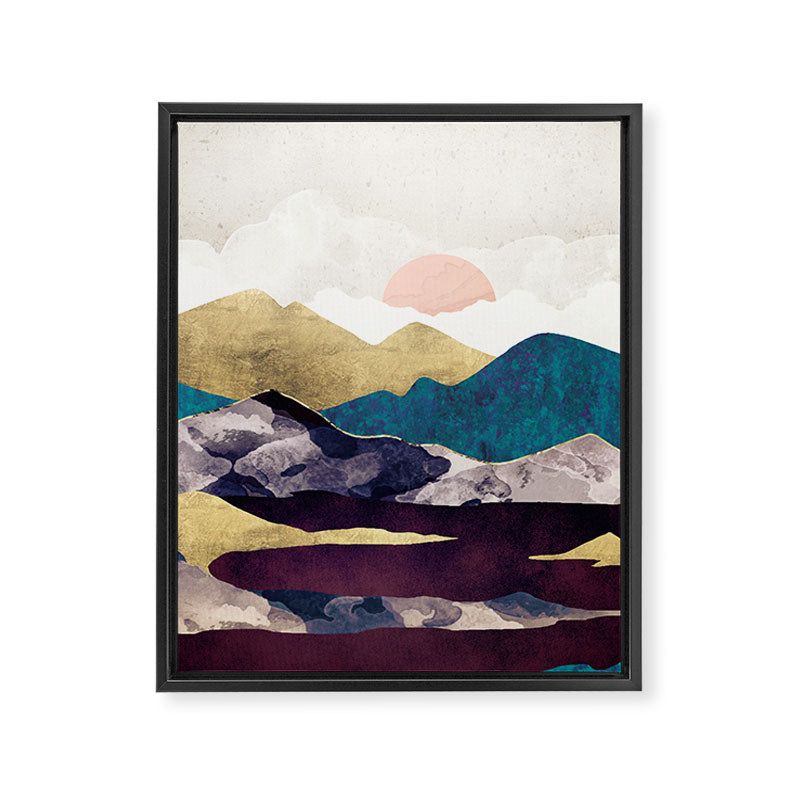 Wine Lake Framed Canvas Print Gallery Image 8