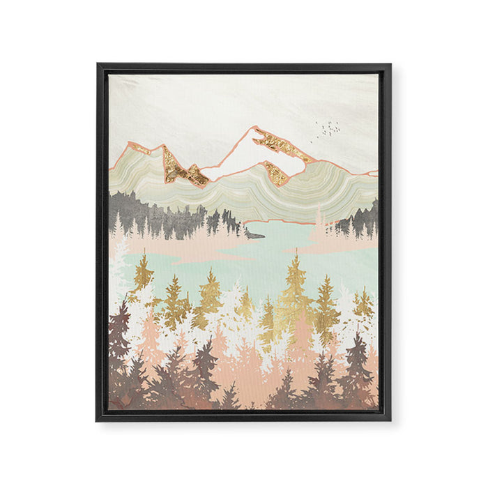 Winter Bay Framed Canvas Print Gallery Image 1
