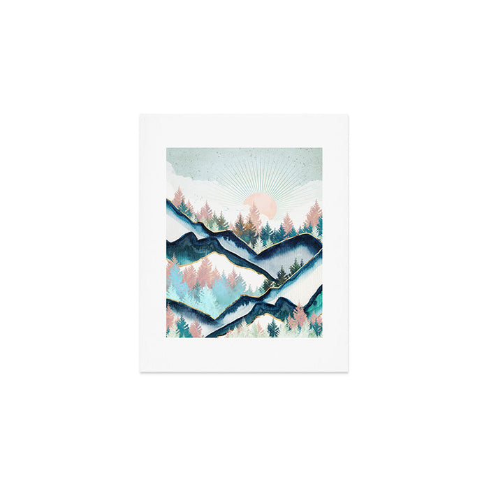 Winter Forest Art Print Gallery Image 1