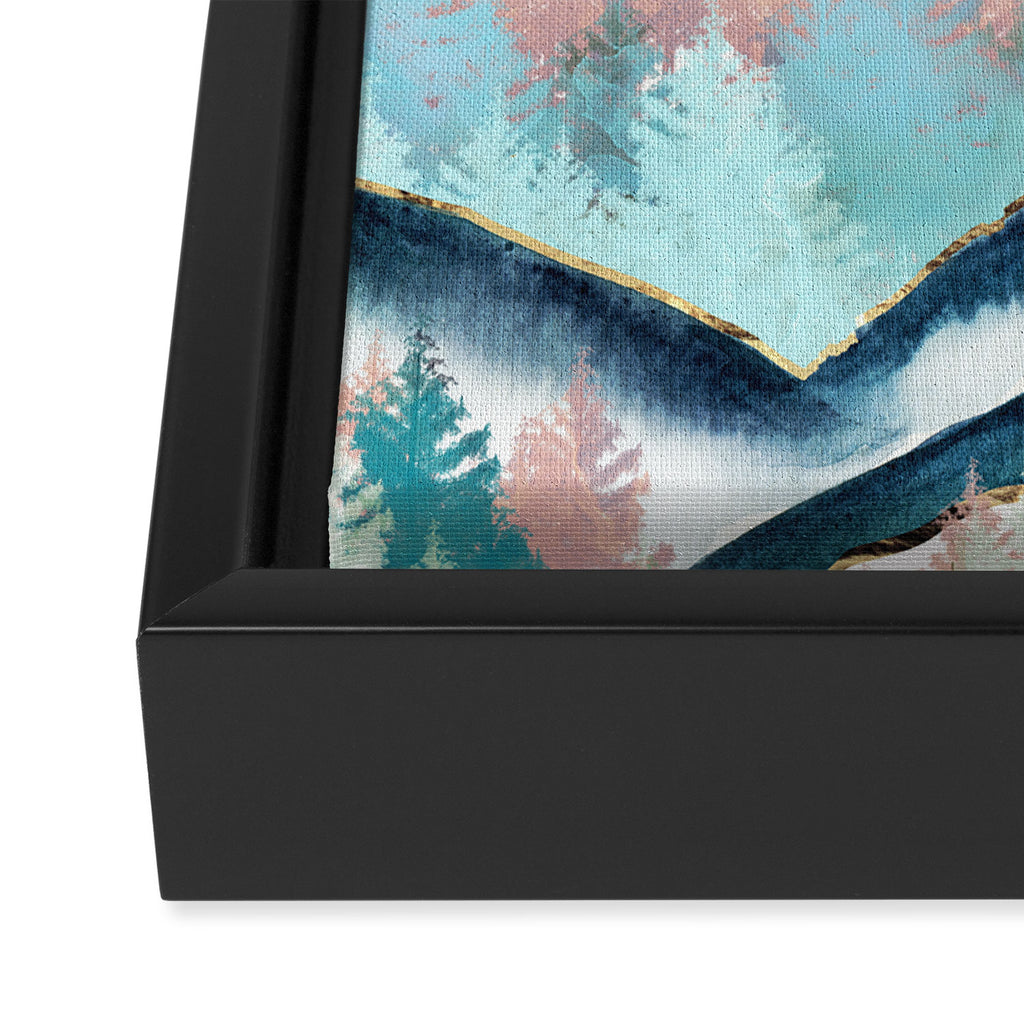 Winter Forest Framed Canvas Print Gallery Image 3