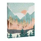 Winter Forest Vista Canvas Print Gallery Image 8