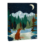 Winter Fox Vista Canvas Print Gallery Image 8