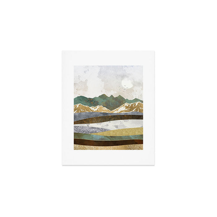 Winter Hills Art Print Gallery Image 1