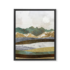 Winter Hills Framed Canvas Print Gallery Image 8