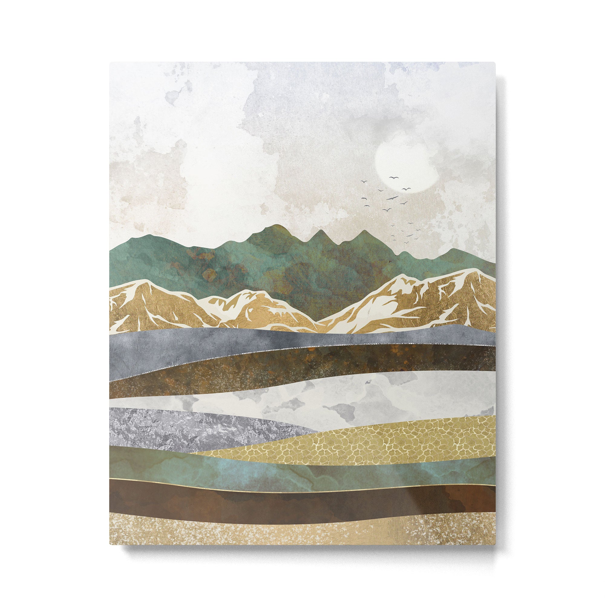 Winter Hills Metal Print Gallery Image 6