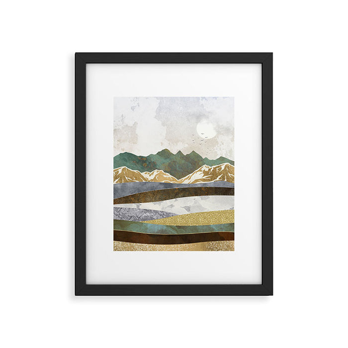 Winter Hills Framed Art Print Gallery Image 1