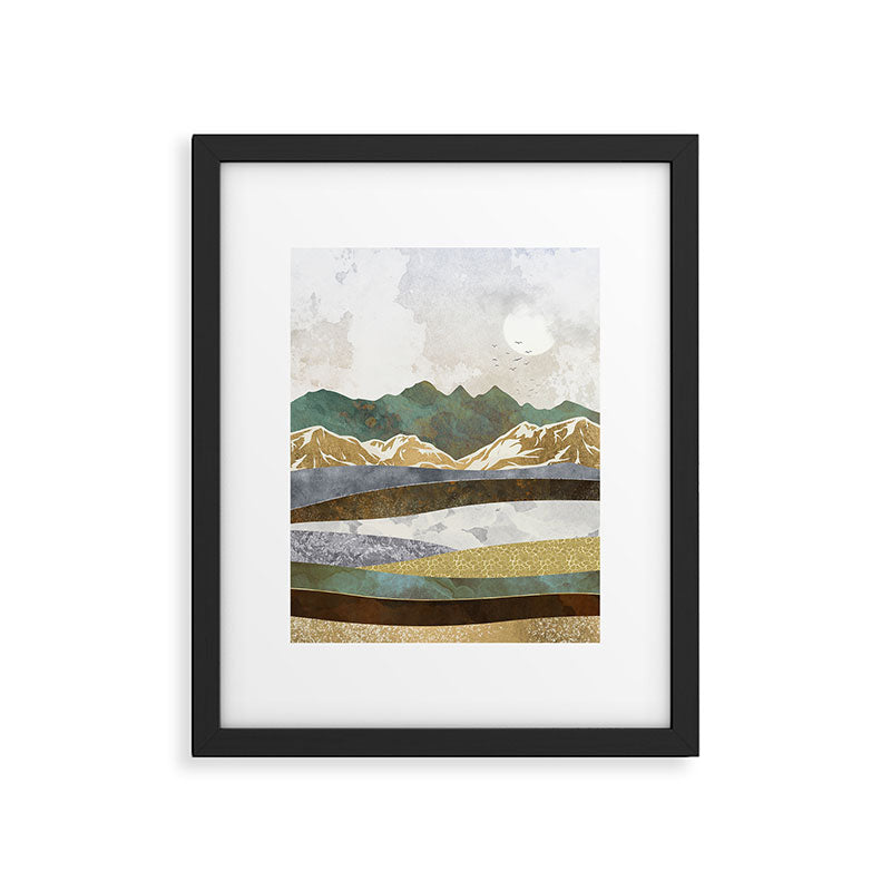 Winter Hills Framed Art Print Gallery Image 4