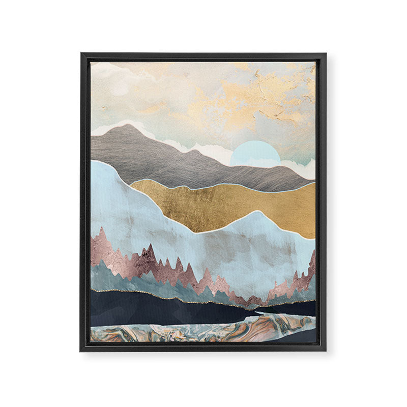 Winter Light Framed Canvas Print Gallery Image 8