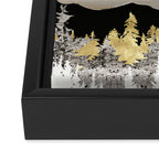 Winter Moon Framed Canvas Print Gallery Image 3