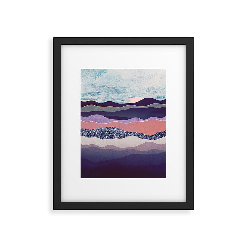 Winter Mountains Framed Art Print Gallery Image 6