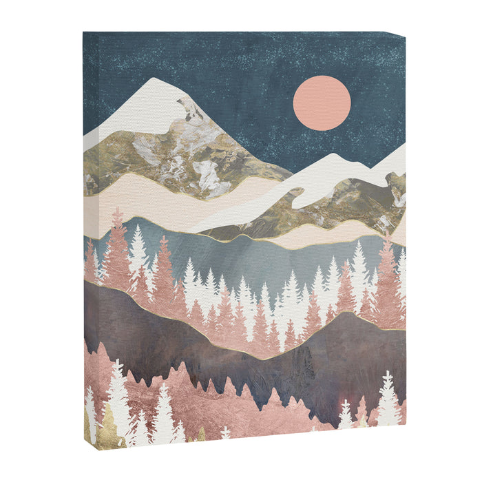 Winter Peaks Canvas Print Gallery Image 1
