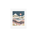 Winter Peaks Art Print Gallery Image 1