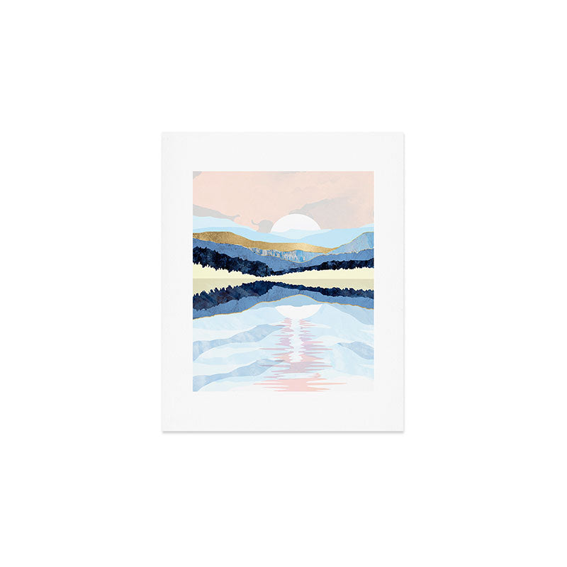 Winter Reflection Art Print Gallery Image 1