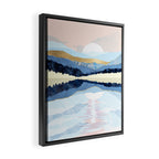 Winter Reflection Framed Canvas Print Gallery Image 2