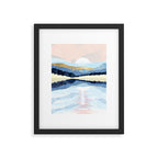 Winter Reflection Framed Art Print Gallery Image 6