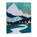 Winter River Canvas Print Gallery Image 8