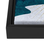 Winter River Framed Canvas Print Gallery Image 3