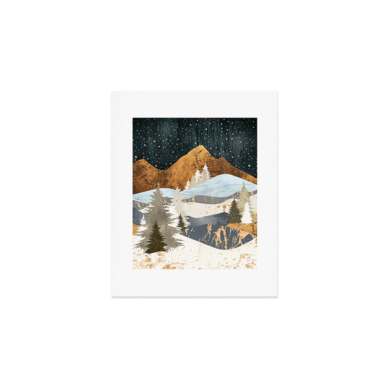 Winter Stars Art Print Gallery Image 1