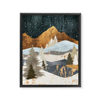 Winter Stars Framed Canvas Print Gallery Image 8