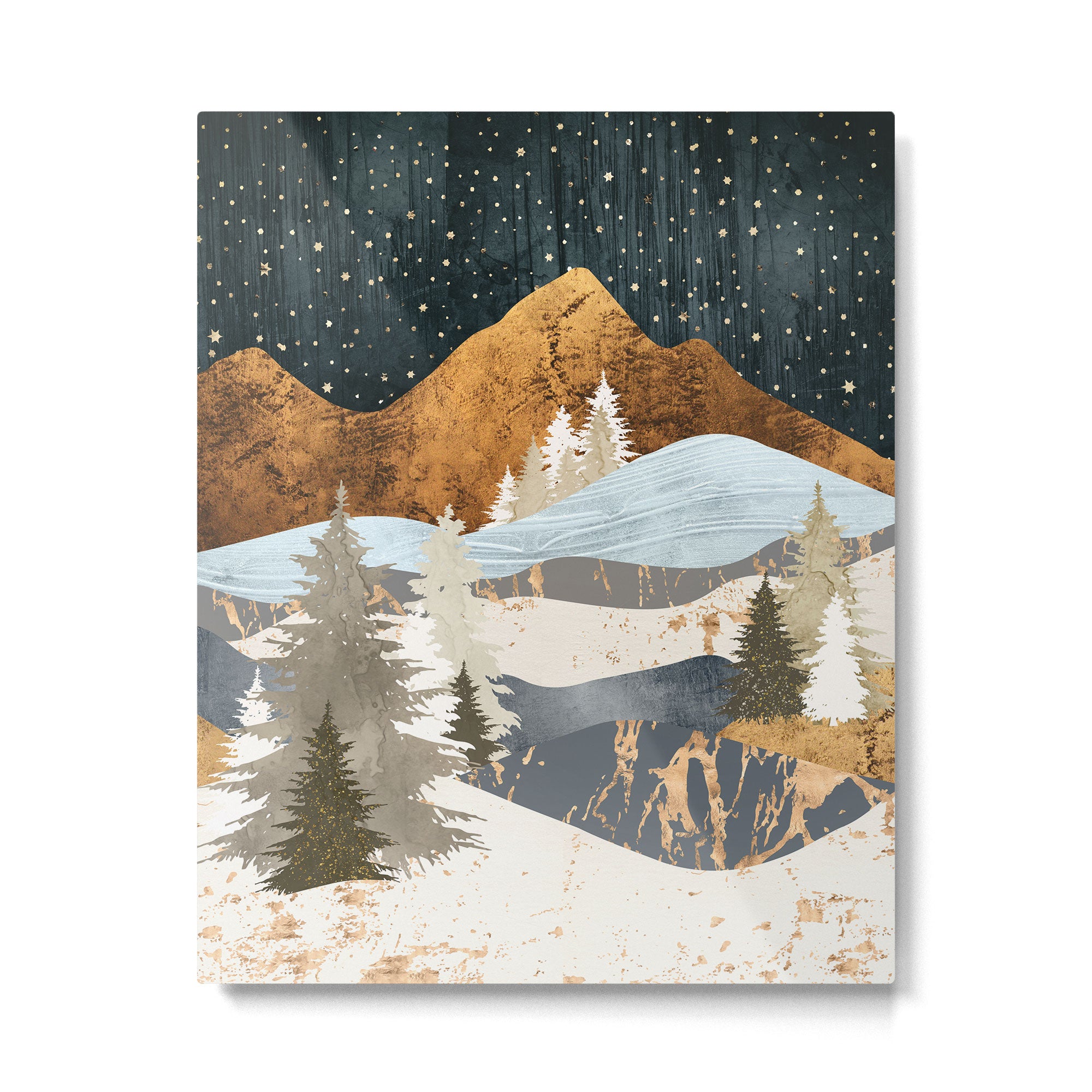 Winter Stars Metal Print Gallery Image 6