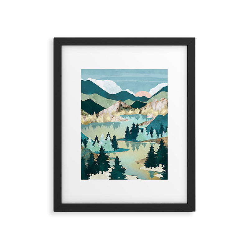 Winter Sun Framed Art Print Gallery Image 6