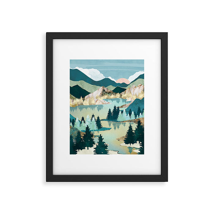 Winter Sun Framed Art Print Gallery Image 1
