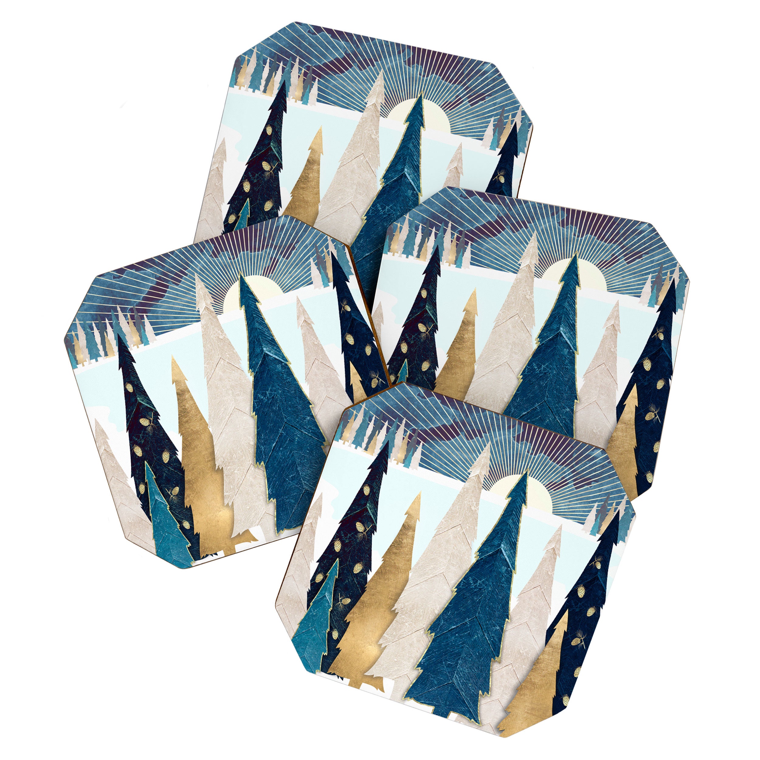 Winter Trees Coaster Gallery Image 1