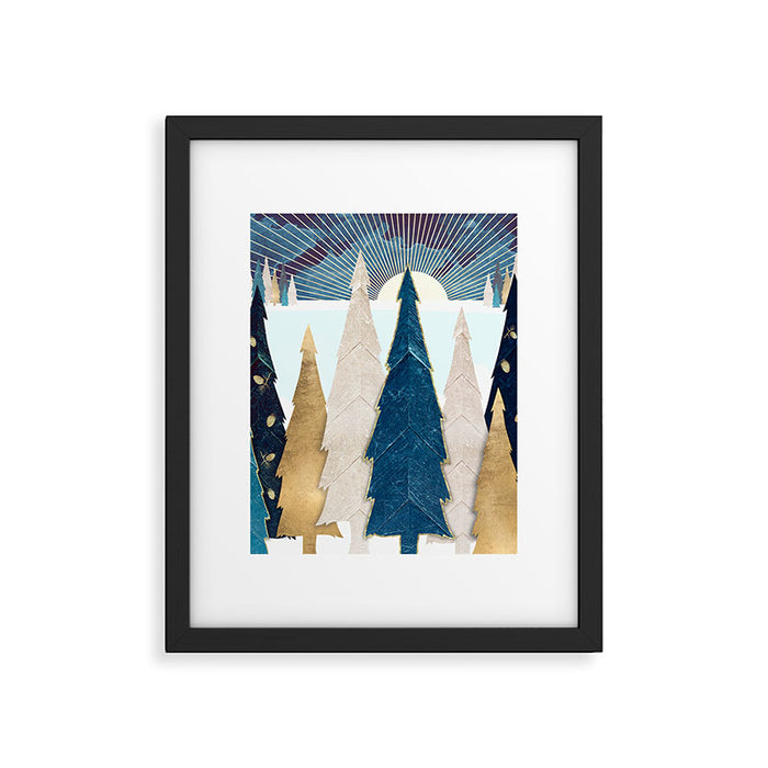 Winter Trees Framed Art Print Gallery Image 1