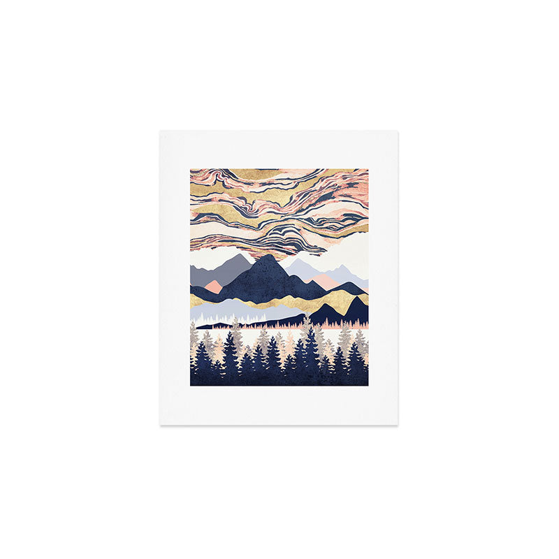 Winter's Sky Art Print Gallery Image 1