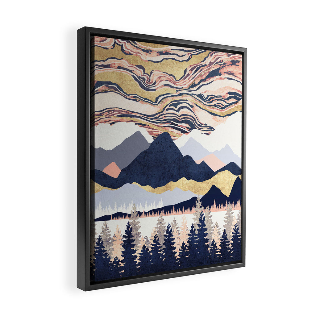 Winter's Sky Framed Canvas Print Gallery Image 2