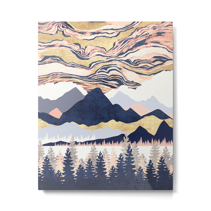 Winter's Sky Metal Print Gallery Image 1