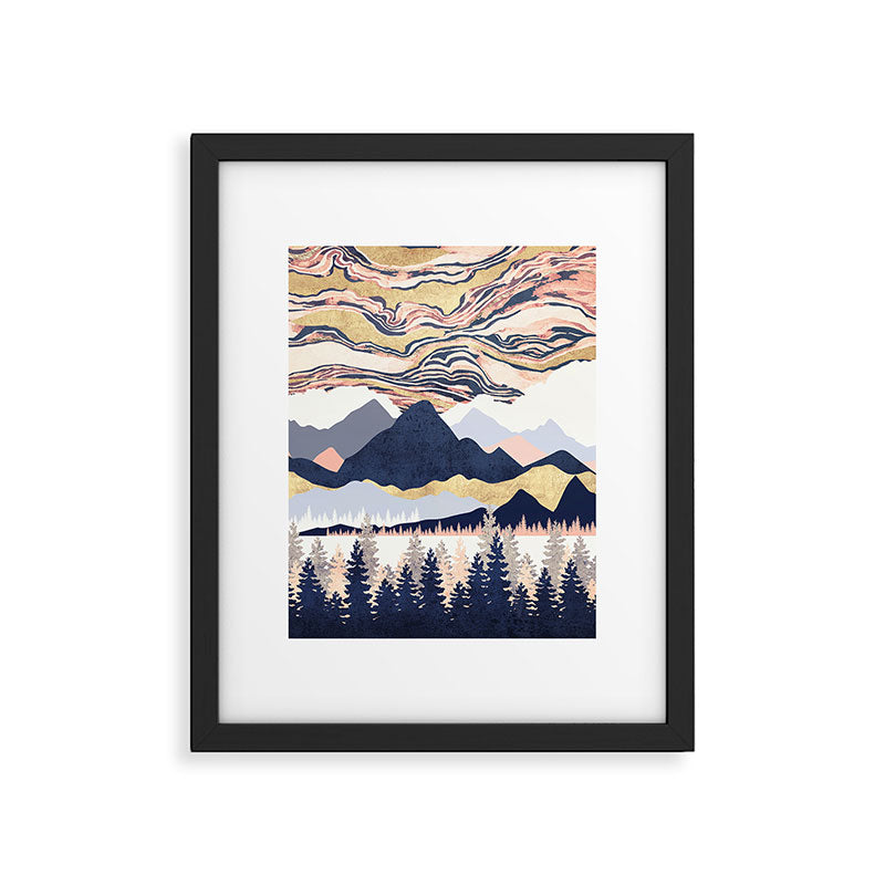 Winter's Sky Framed Art Print Gallery Image 4
