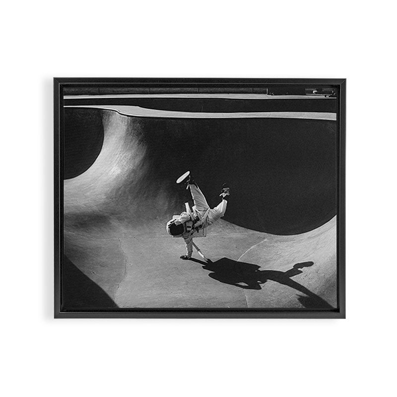 Skatepark Astronaut Framed Canvas Print Gallery Image 6