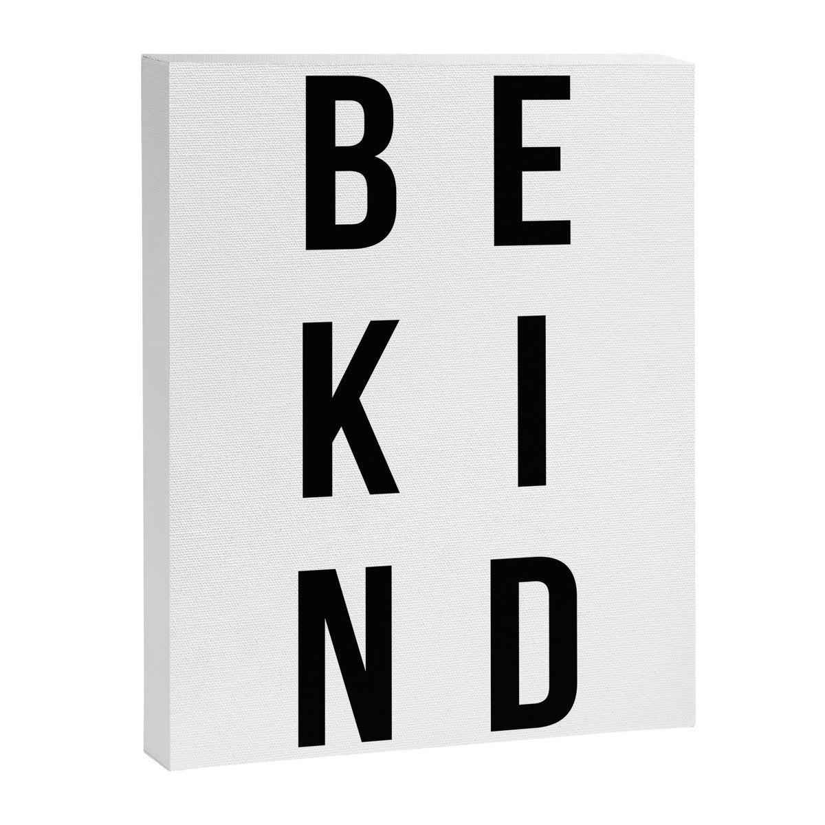 Be kind Canvas Print Gallery Image 6