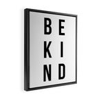 Be kind Framed Canvas Print Gallery Image 2