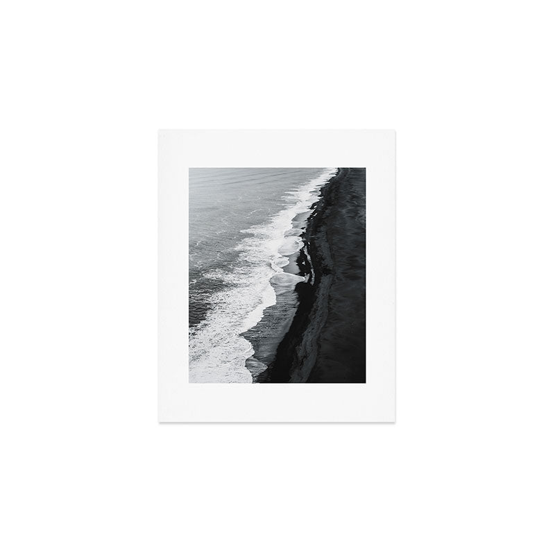Beach Black And White Art Print Gallery Image 1