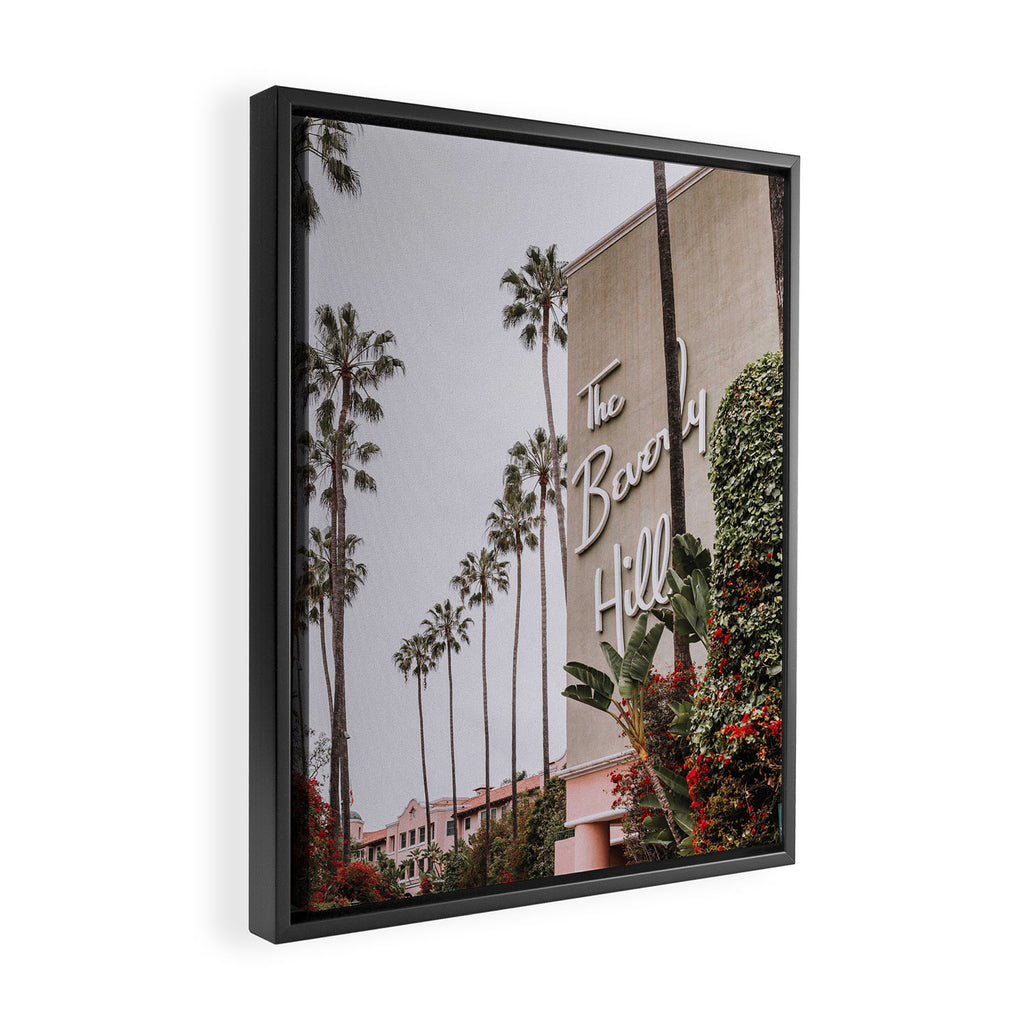 Beverly Hills Hotel Framed Canvas Print Gallery Image 2