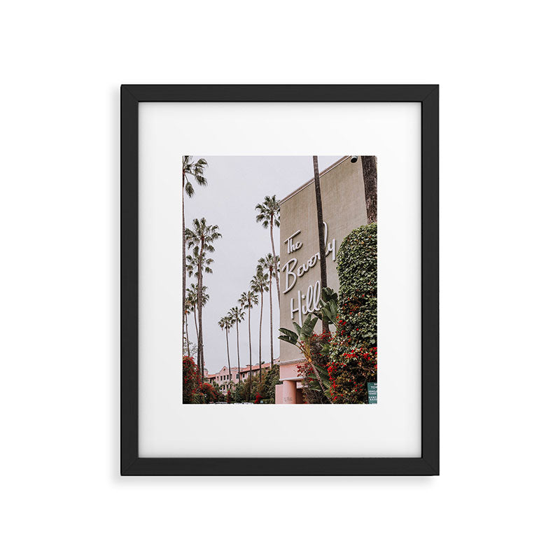 Beverly Hills Hotel Framed Art Print Gallery Image 5