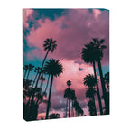 California Sunset Palms Photography Canvas Print Gallery Image 6